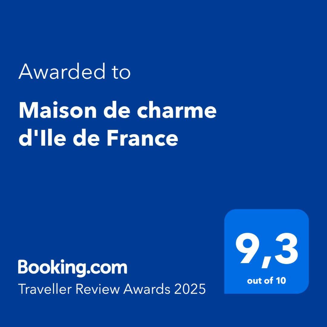 Maison De Charme D'Ile De France Chaumontel Exteriér fotografie
